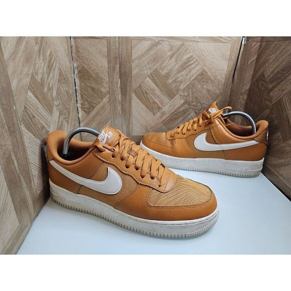 Nike Men Air Force 1 07 Lx NBHD brown Size 10 D39 - Picture 2 of 11